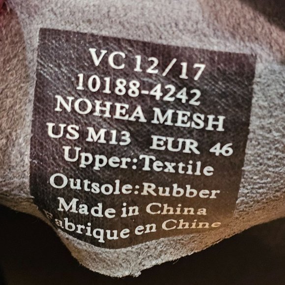 Olukai Nohea Mesh Sneaker Slip On Drop Heel Travel Water Gray Men's US 13 EUR 48 - Picture 10 of 10